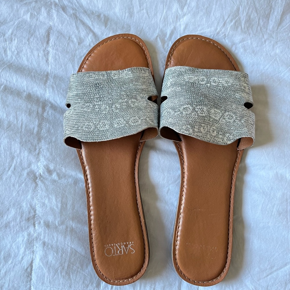 Leather Slides